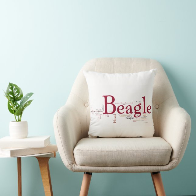 Beagle Mashup Cushion (Chair)