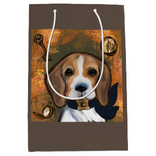 Beagle medium gift bag