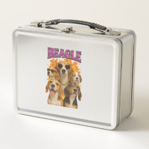 Beagle          metal lunch box