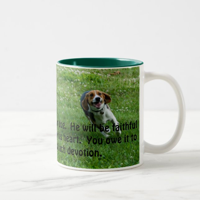 Beagle mug (Right)