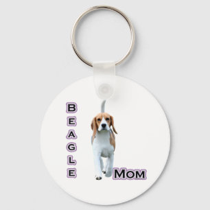 Beagle Mum 4 - Keychain