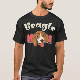 Beagle Mum Animal Lover Dog Owner Pet Mothers Day  T-Shirt