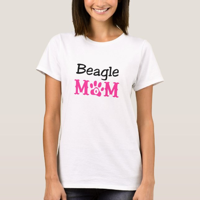 Beagle Mum Apparel T-Shirt (Front)