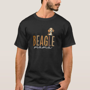 Beagle Mum Boho Beagle Mama Beagle Mother T-Shirt