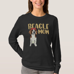 Beagle Mum Cute Dog Day Headbands For Women Men G T-Shirt