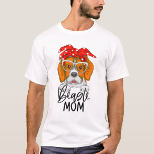 Beagle Mum Dog Mama Girl Mother´S Day Beagle Lover T-Shirt