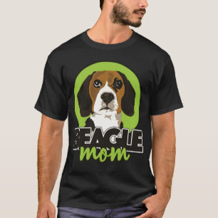 Beagle Mum - green T-Shirt