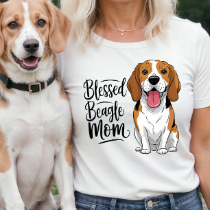 Beagle Mum Life Tee - Cute Dog Mum Gift