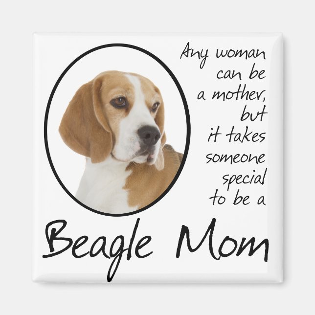 Beagle Mum Magnet (Front)