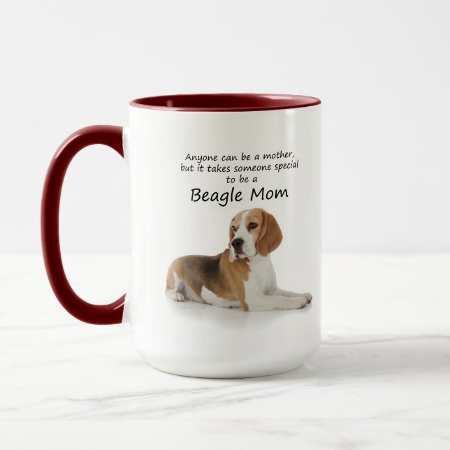 Beagle Mum Mug (Left)
