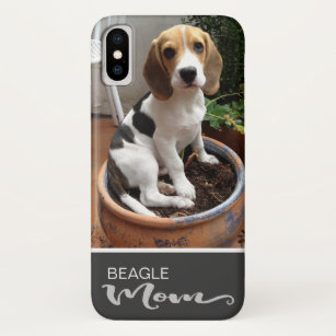 Beagle Mum Smooth Add Your Dog Photo Case-Mate iPhone Case