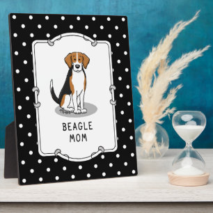 Beagle Mum (tri colour 3) Dog Cute Dog Mum Plaque