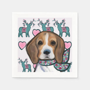 Beagle napkin