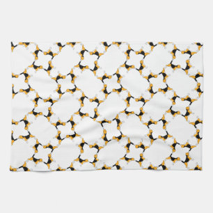 Beagle Network Tea Towel