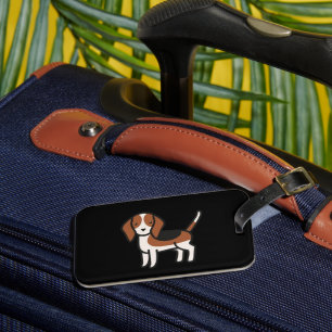 Beagle New Cartoon Luggage Tag
