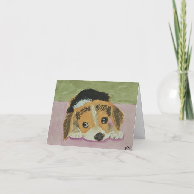 Beagle Notecards (Front)