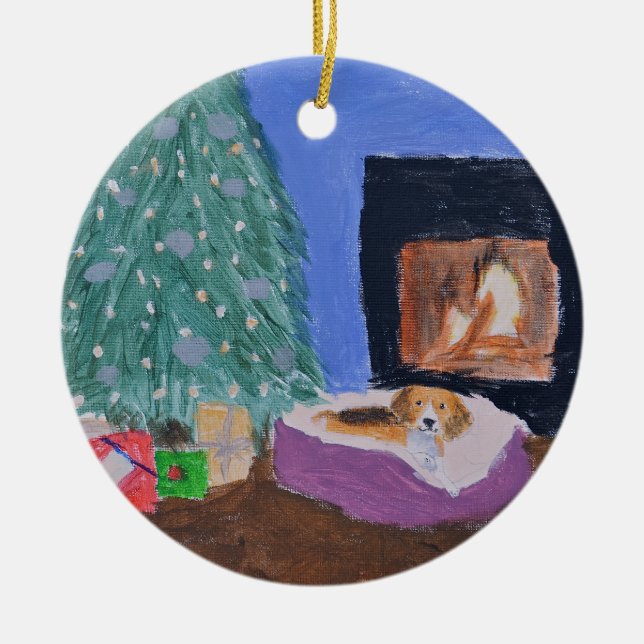 Beagle Ornament (Front)