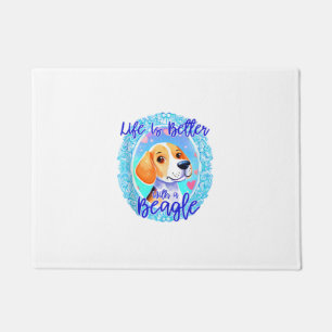 Beagle owner dog puppy mama beagle dog cute women doormat