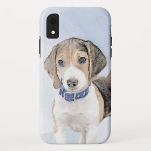 Beagle Painting - Cute Original Dog Art iPhone XR Case