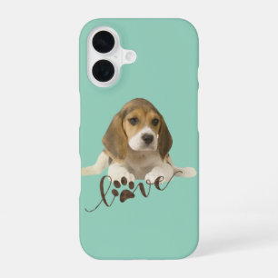 Beagle paper plates iPhone 16 case