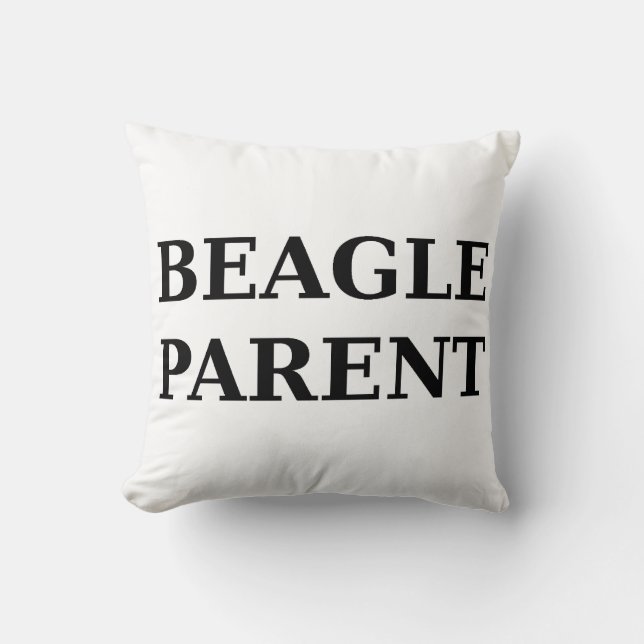 beagle parent cushion (Front)