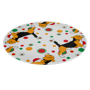 Beagle Pattern Cutting Board