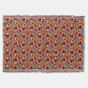 Beagle pattern throw blanket