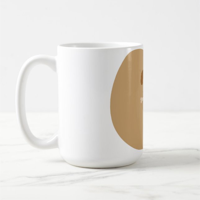 Beagle, Pet, Bone Coffee Mug (Left)