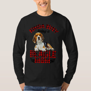 Beagle Pet Kinda Busy Being A Beagle Mum Dog Owne T-Shirt