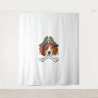 Beagle Pirate Costume Jolly Roger Flag Skull Cross