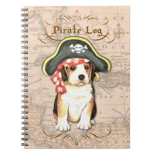 Beagle Pirate Notebook