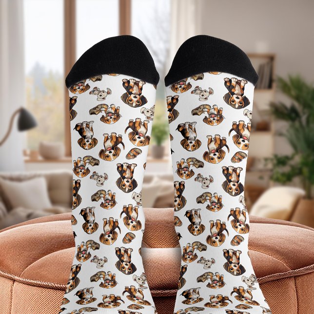 Beagle Playful Puppies White Socks (Beagle Playful Puppies White Socks)