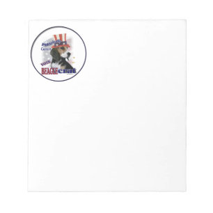 Beagle Political Humour Notepad