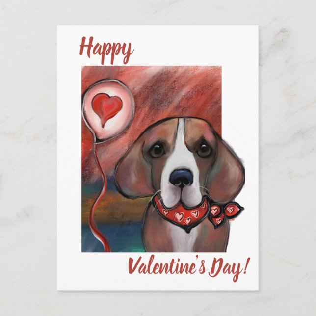 Beagle   postcard (Front)