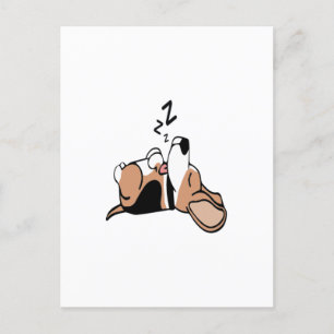 beagle postcard