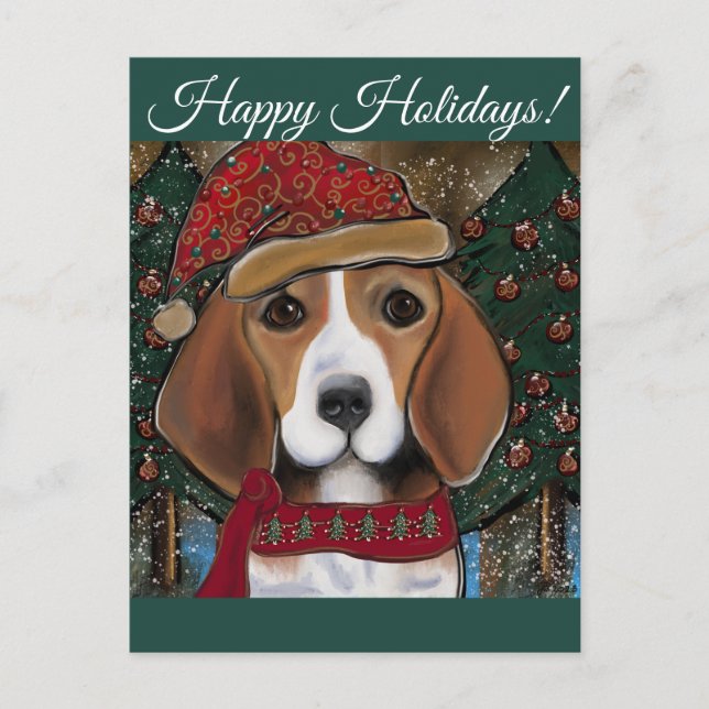 Beagle Postcard (Front)