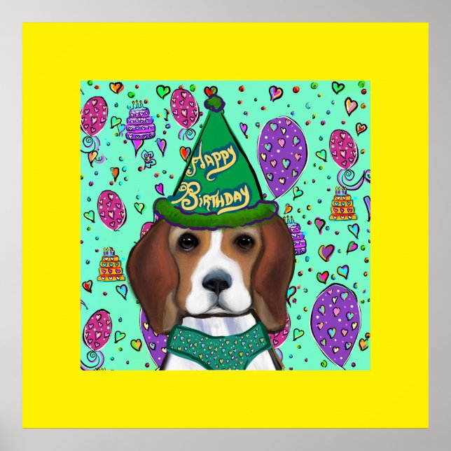 BEAGLE  POSTER (Front)