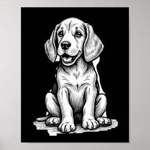 Beagle puppy adorable, family Animal lover Tank To Poster