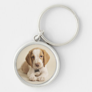 Beagle Puppy Key Ring