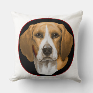 Beagle Rainbow Bridge Cushion