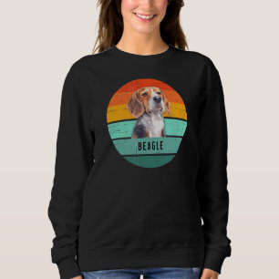 Beagle Retro Vintage Sunset Dog Men Women Kids Sweatshirt