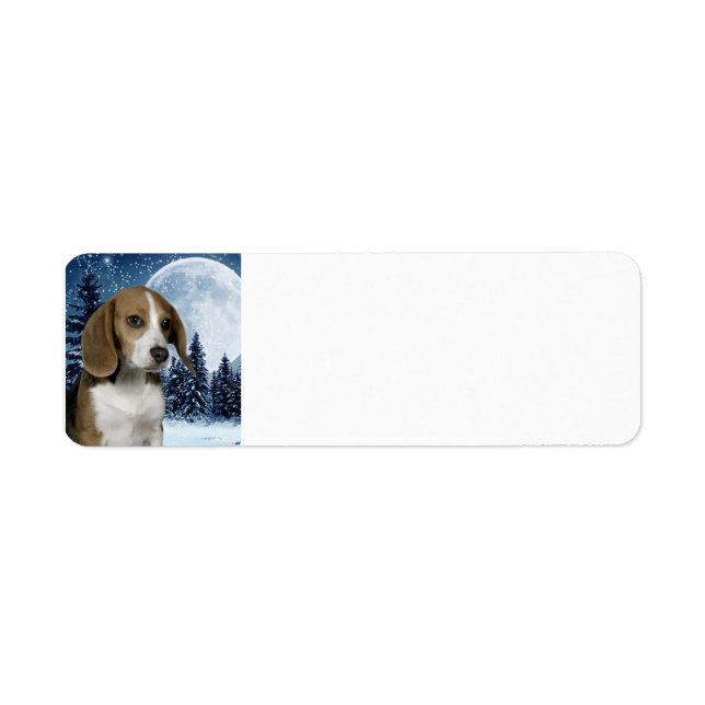 Beagle Return Address Label (Front)