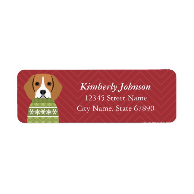 Beagle Return Address Labels (Front)