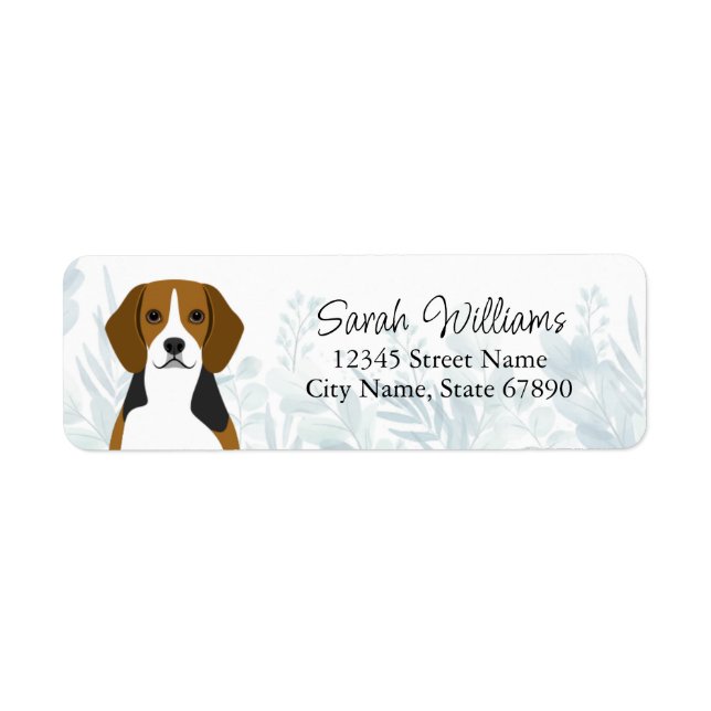 Beagle Return Address Labels (Front)
