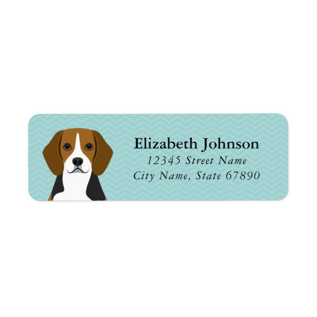 Beagle Return Address Labels (Front)