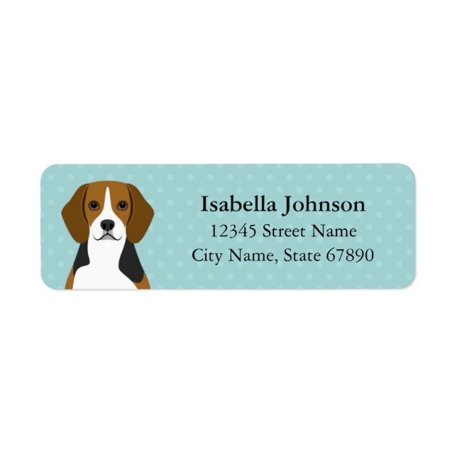 Beagle Return Address Labels (Front)