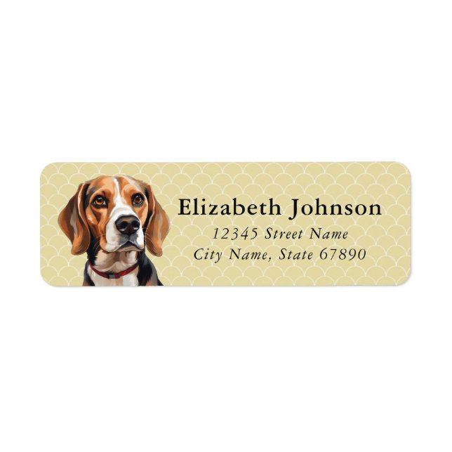 Beagle Return Address Labels (Front)