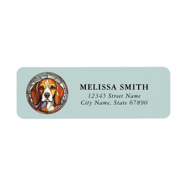 Beagle Return Address Labels (Front)