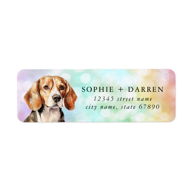 Beagle Return Address Labels (Front)