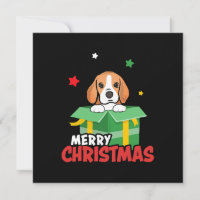 Beagle Santa Dog Lovers Merry Christmas Xmas